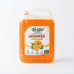 vrillo desinfex desinfectante de Áreas naranja caneca